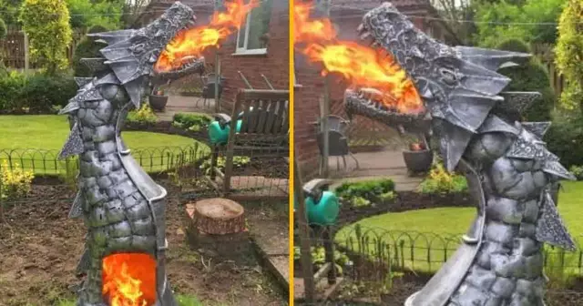 poele-bois-geant-dragon-crache-feu-faire-flipper-voisins