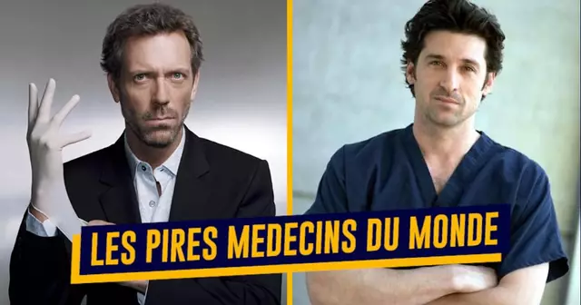 TOP pires docteurs serie