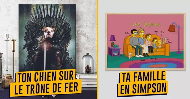 UNE_SHOPPING_AFFICHE_PERSONNALISABLE