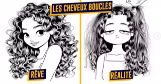 CHEVEUX BOUCLES