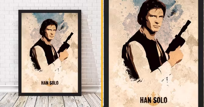 poster-minimaliste-star-wars-han-solo