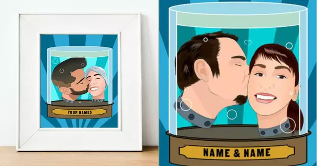 cadre-futurama-couple