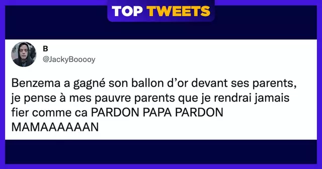 top tweet ballon or benzema 2