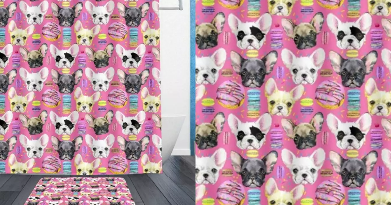 rideau-douche-bouledogues-francais