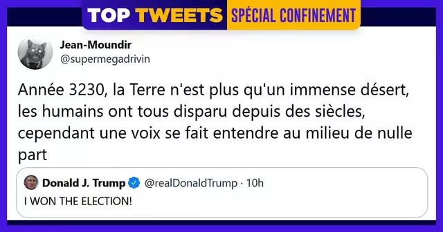 top tweet reconfinement 18-2