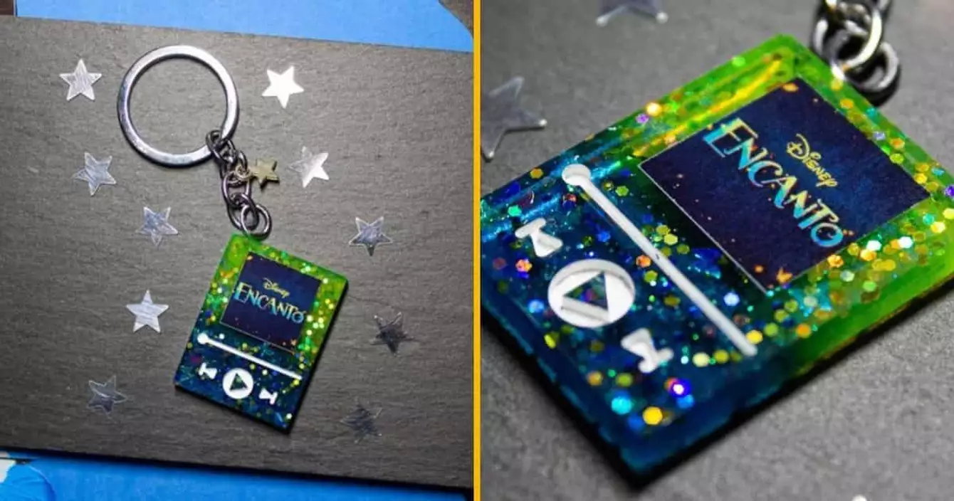 porte-cles-resine-encanto