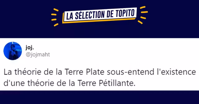 une terre plate