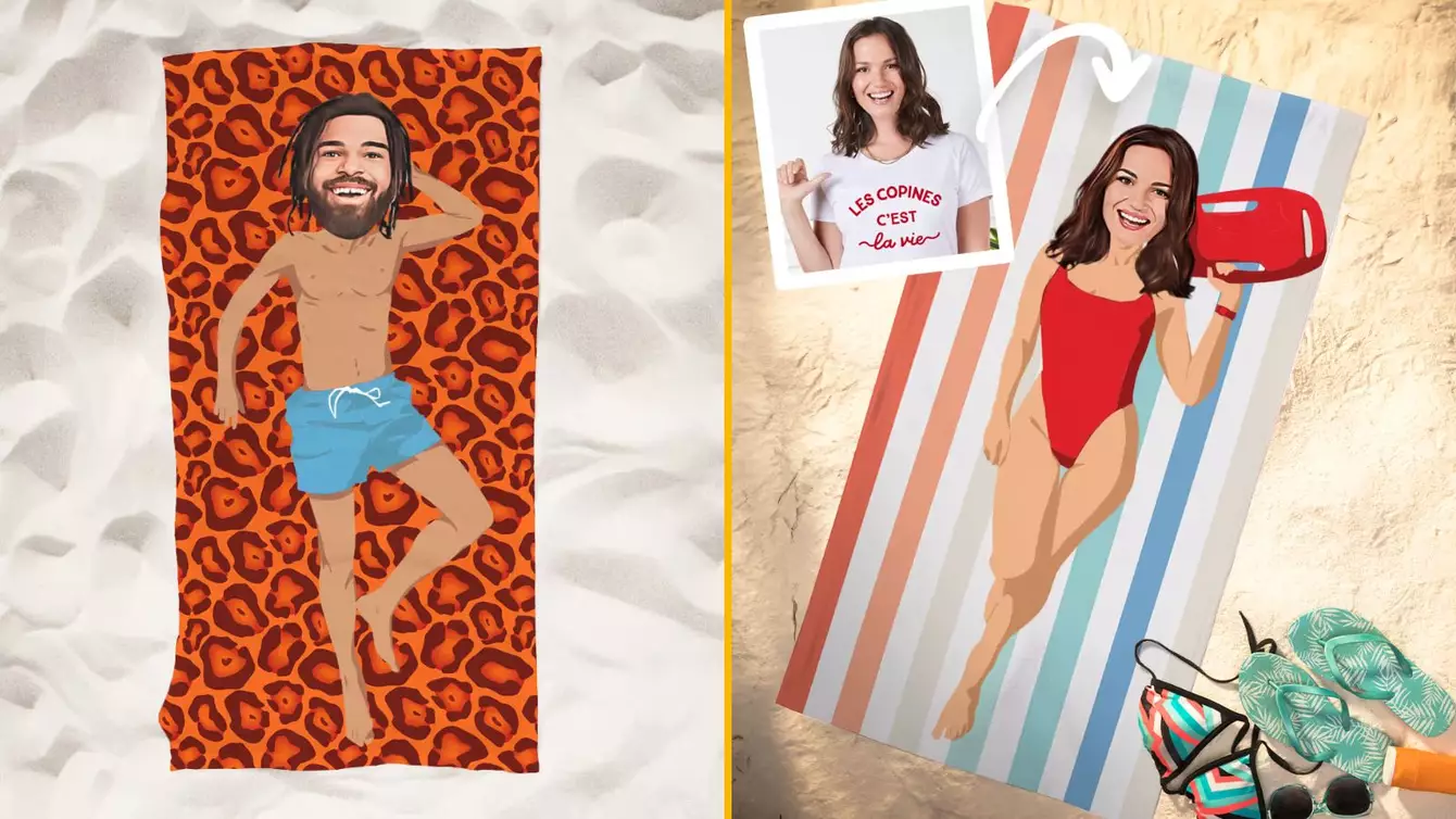 SERVIETTE-PLAGE-PERSONNALISE