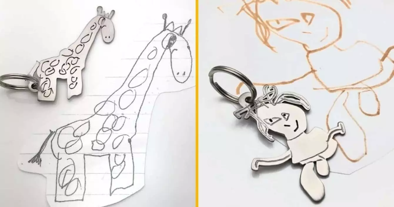 porte-clef-dessin-enfant