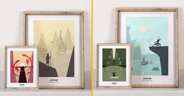 affiches-minimalistes-serie-avatar-dernier-maitre-de-lair