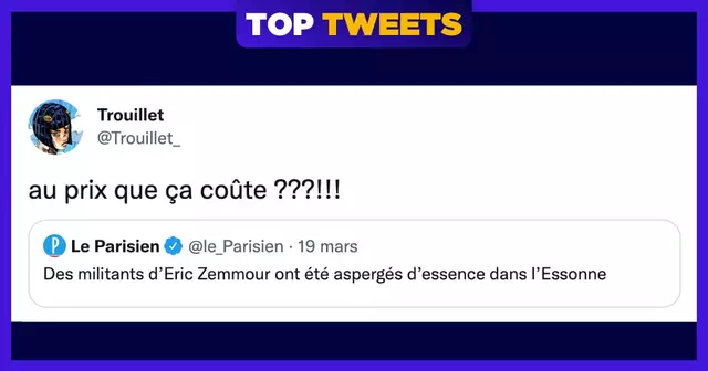 top tweets zemmour essence