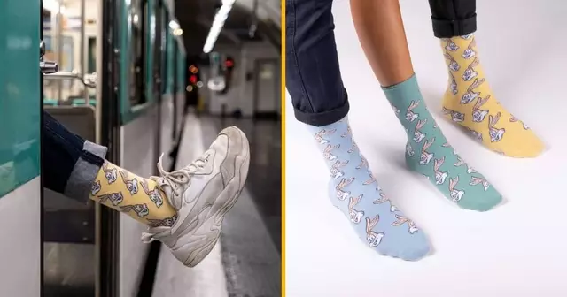 chaussettes-serge-lapin-mascotte-ratp