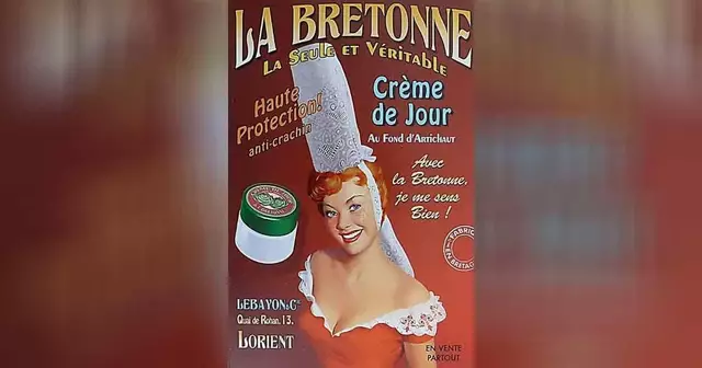 affiche-retro-creme-jour-bretonne