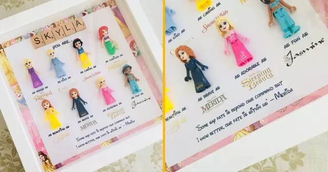 cadre-figurines-princesses-disney-personnaliser