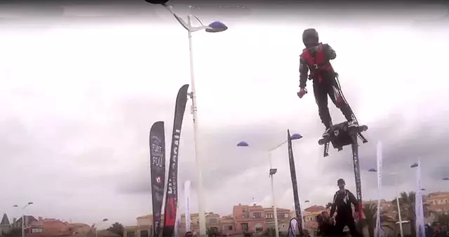 Flyboard Air sets world record for farthest hoverboard flight   YouTube
