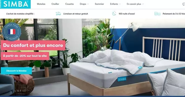 site-acheter-matelas-simba