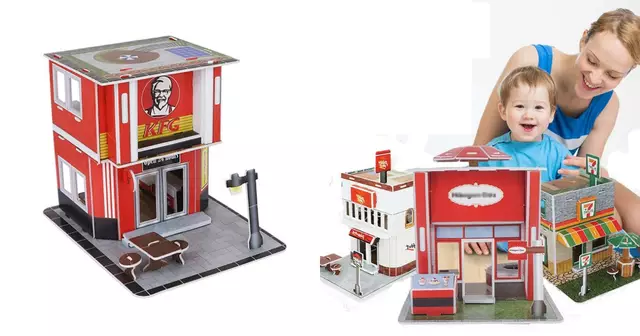 puzzle-3d-enseignes-fast-food-preferees