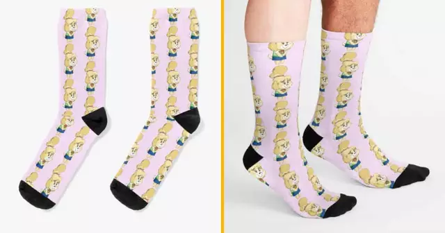 chaussettes-vanillabelle-animal-crossing