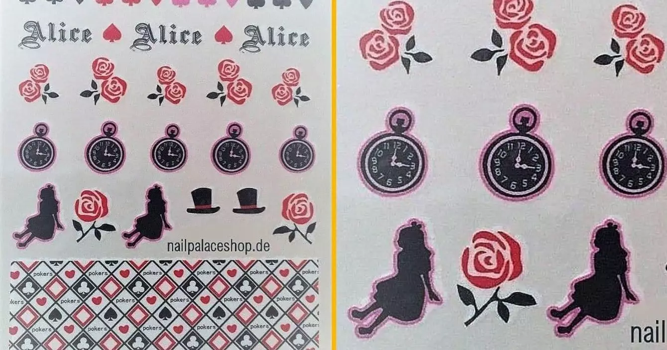 stickers-ongle-alice-au-pays-des-merveilles