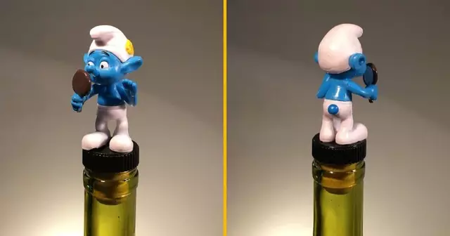 bouchon-bouteille-schtroumpf