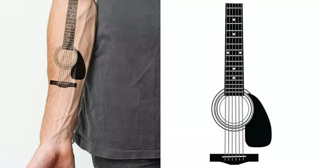 tatouage-corde-guitare