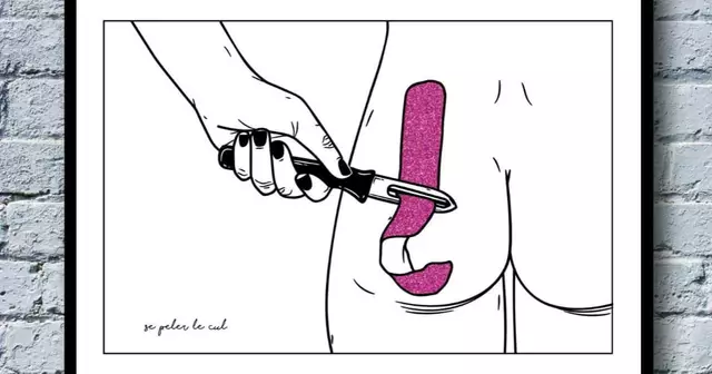 affiche-se-peler-le-cul-sens-propre