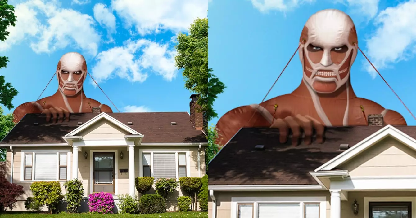 decoration-gonflable-titan-accrocher-sur-maison