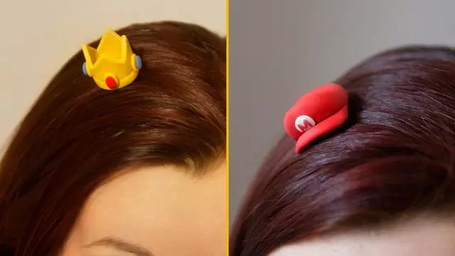 pince-cheveux-mario-princess-peach
