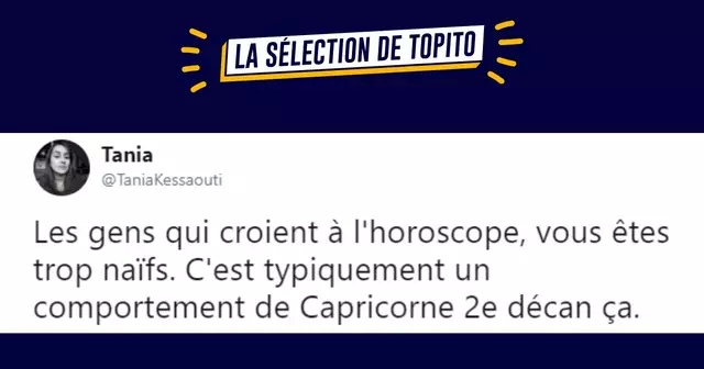 une tweet astro