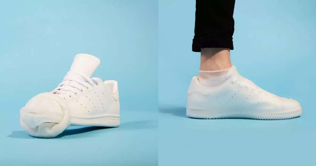 preservatif-chaussure-sauter-dans-flaques-eau