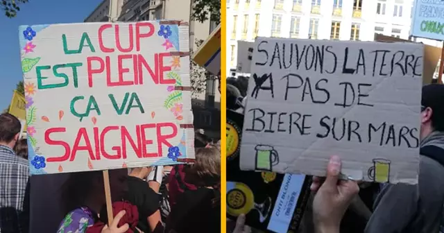 top pancartes marche climat