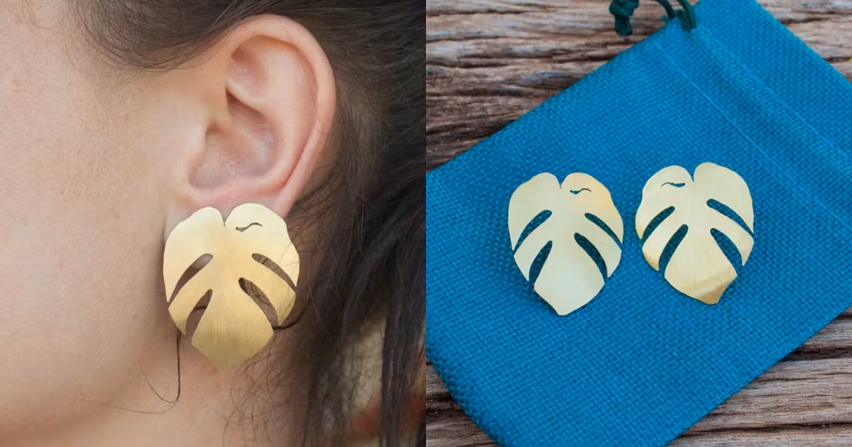 boucle-oreille-monstera