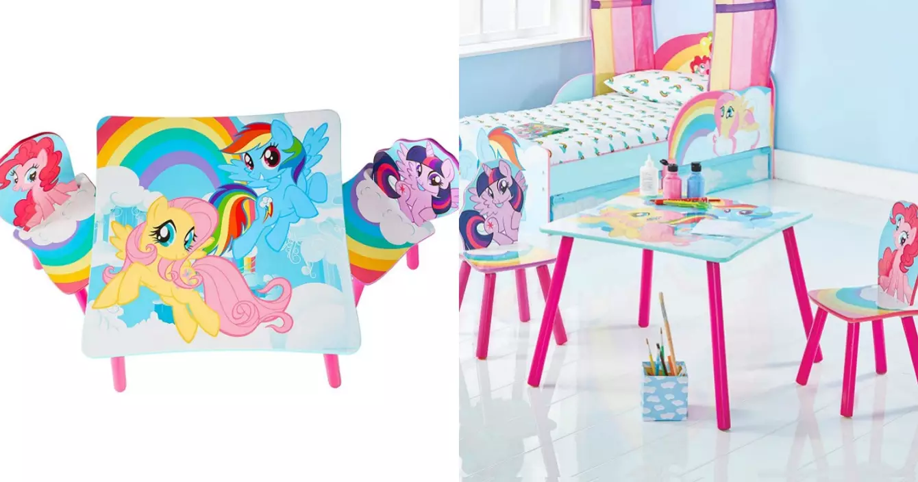 table-chaise-mon-petit-poney