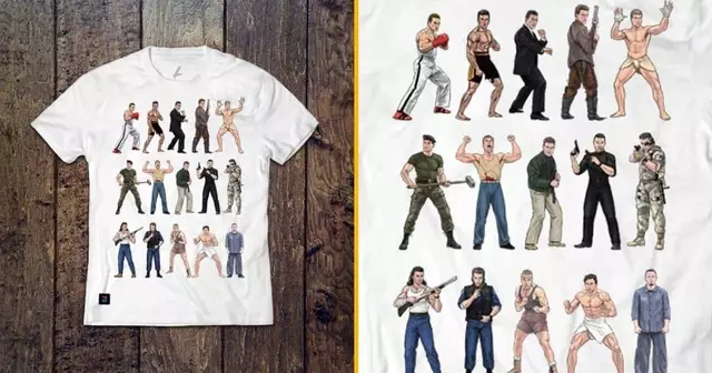 t-shirt-personnages-principaux-van-damme