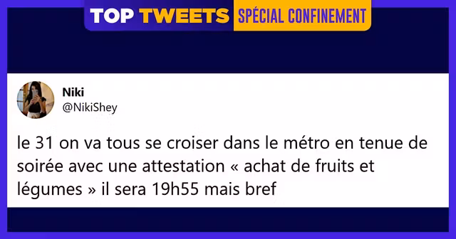 top tweets reconfinement 43