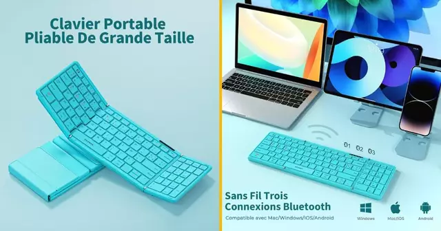 clavier-sans-fil-pliable-smartphone-tablette