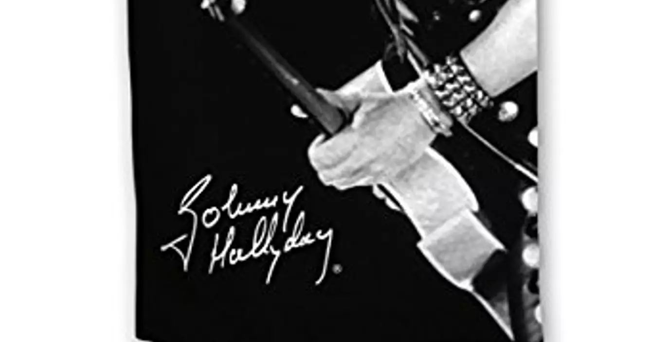 serviette-johnny-hallyday