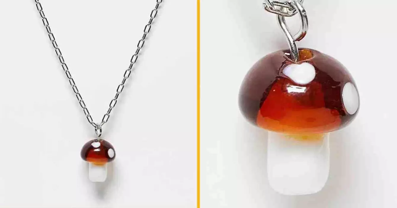 pendentif-dore-champignon