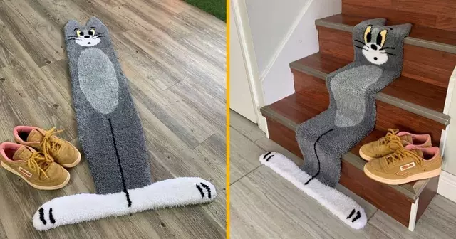 tapis-tom-aplati-fans-tom-jerry