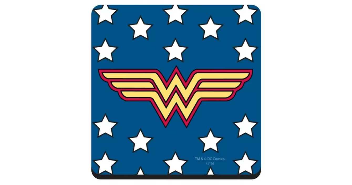 sous-verre-wonder-woman