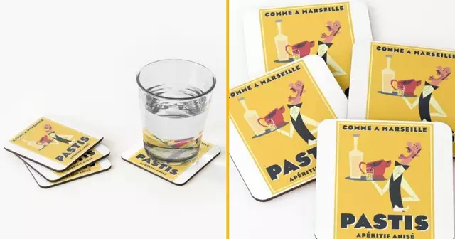 set-sous-verres-ode-pastis