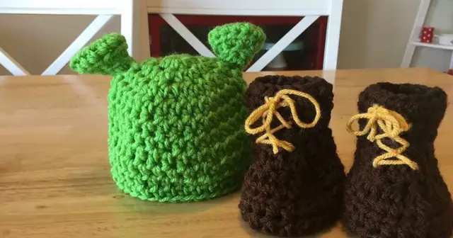 crochet-shrek