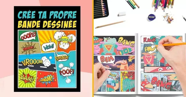 carnet-planches-bd-vierges-bande-dessinee