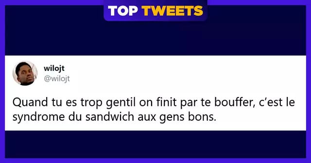 top tweet sandwich