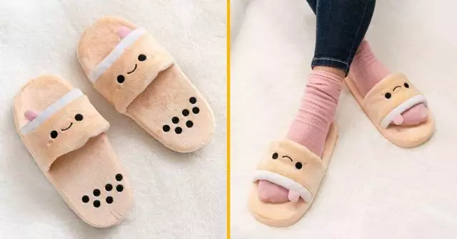 pantoufles-bubble-tea