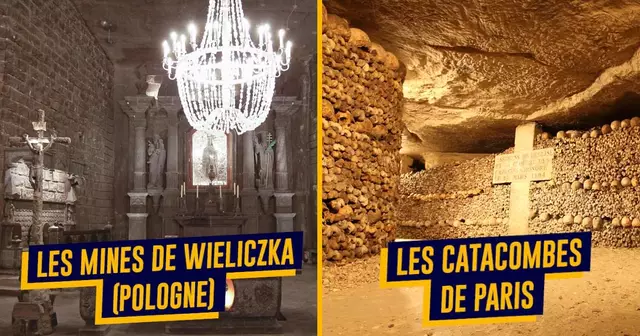 top lieux souterrains europe