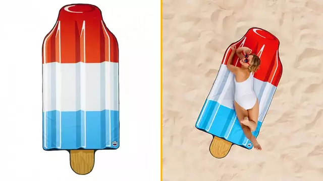 SERVIETTE-PLAGE-GLACE