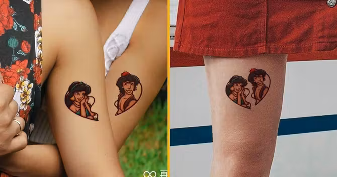 tatouage-couples-fans-aladin