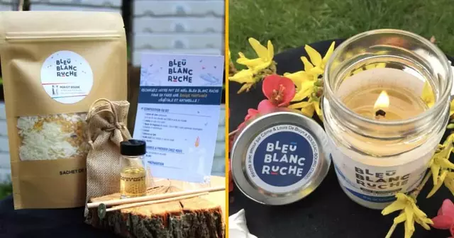 kit-bougie-cire-abeille-ancien-pot-miel