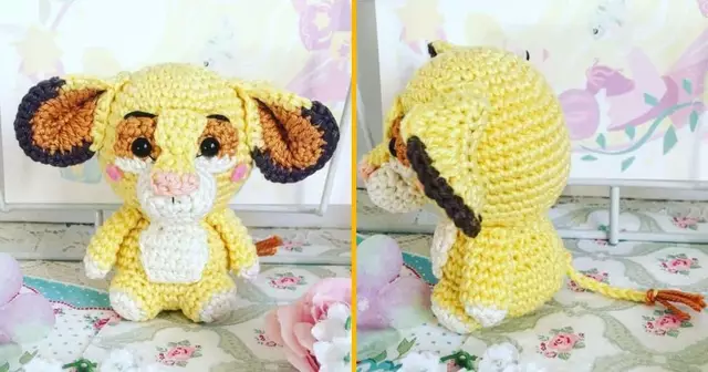 peluche-crochet-simba